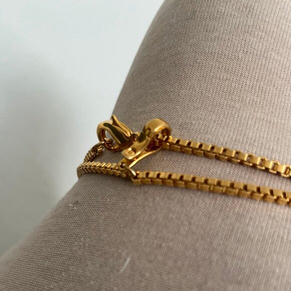 Vince Camuto Horn Necklaces And Earrings Tortoiseshell and Gold - Picture 3 of 8